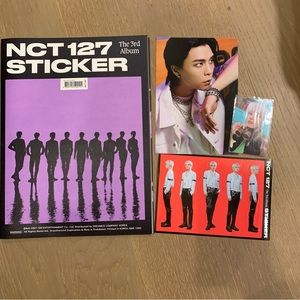 Nct 127 sticker album Photobook Ver